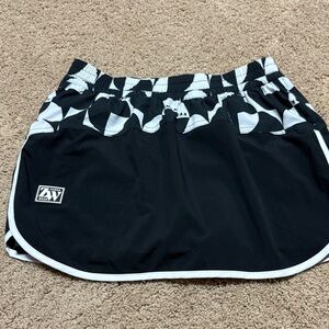 Zumba Black and White Skort